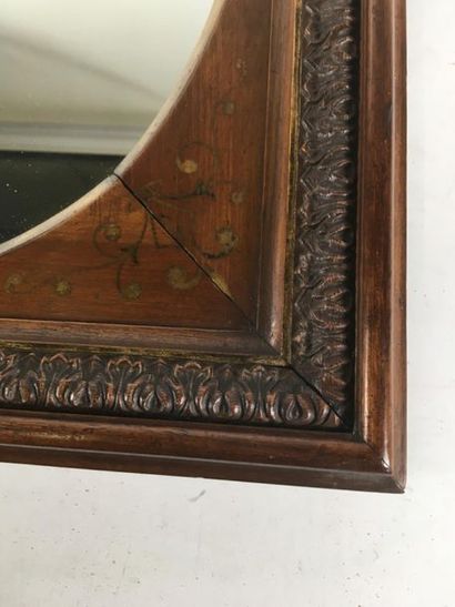 null Miroir cadre Napoleon III en bois
58 x 48 cm