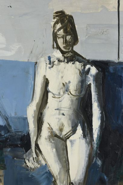 null Michel MOUSSEAU (1934)
Femme nue
Huile sur toile
100 x 85 cm