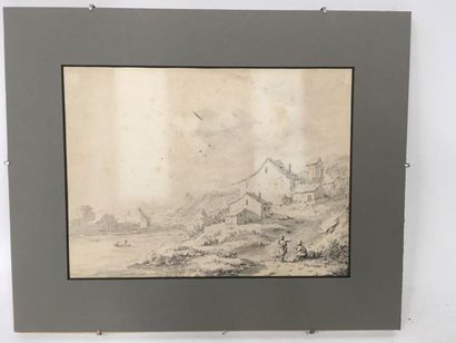 null Johann Christoph Dietzsch (1710-1769)
Paysage de rivière
Dessin
15.5 x 21 c...