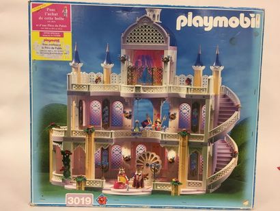 null Playmobil, palais, boite 3019, avec figurines 