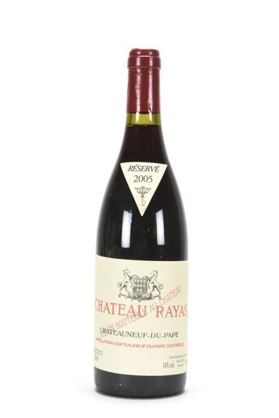 null 1 B CHATEAUNEUF DU PAPE Rouge (e.t.h.) Château Rayas 2005