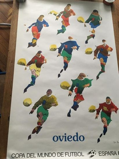 null Copa del mundo de Futbol Espana 1982 
Pol Bury Affiche de la Coupe du monde...