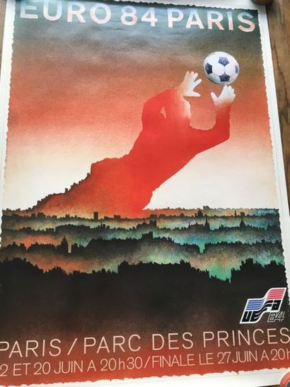 null Affiche Euro de football 84
Ville de Paris Parc des Princes
80 x 60 cm