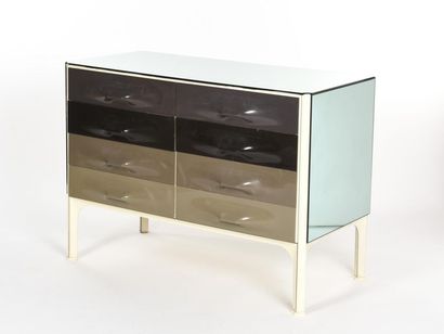 null Raymond LOEWY (1893-1986)
pour la CEI (Compagnie d'Esthétique Industrielle)
Buffet...