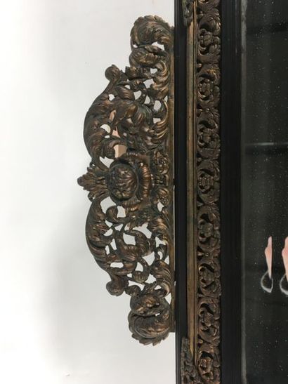 null Miroir en bois noirci
51 x 42 cm