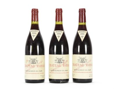 null 3 B CHATEAUNEUF DU PAPE (1 e.l.a.) Château Rayas 2000