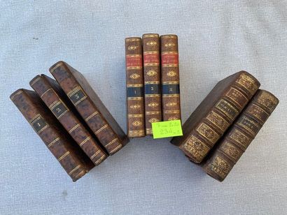 null Explication historique des fables, 1785 (3 volumes) + Lettres de quelques juifs,...