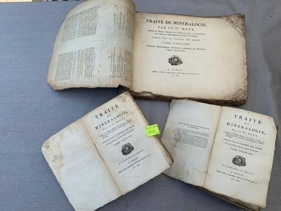 null Haüy. Traité de minéralogie. 2 / 4 volumes + atlas.