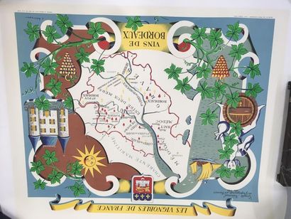 null Les vignobles de France
Vins de Bordeaux
Affiche entoilée
77 x 93 cm