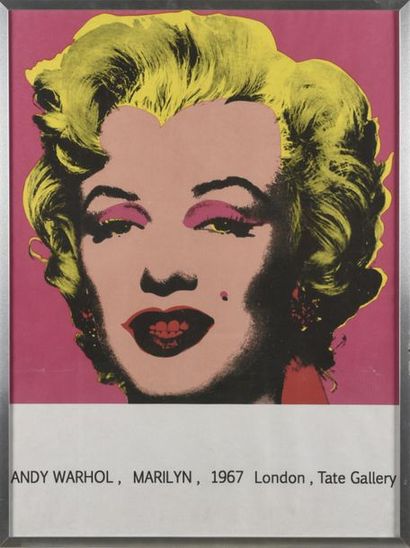 null Tate Galery
Affiche sur une exposition en 1967
Andyy WARHOL 