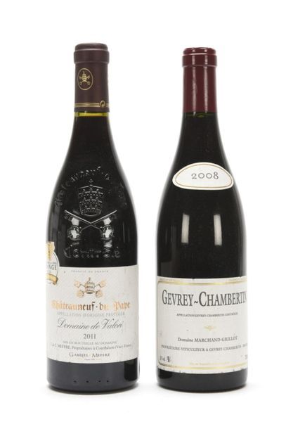 null 1 B GEVREY-CHAMBERTIN (e.l.s.) Marchand-Grillot 2008
1 B CHATEAUNEUF DU PAPE...