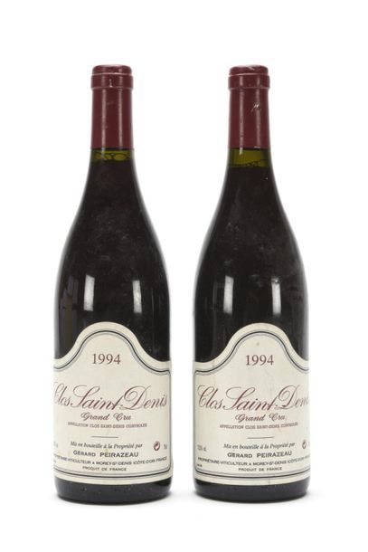 null 2 B CLOS SAINT-DENIS (Grand Cru) e.l.s. Gérard Peirazeau 1994