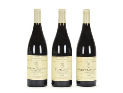 null 1 B VOLNAY-SANTENOTS (1er Cru) Baron de la Charrière 2010
1 B POMMARD VIEILLES...