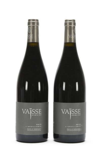 null 2 B IGP PAYS D'HÉRAULT l'APHYLLANTE Domaine Vaïsse 2015