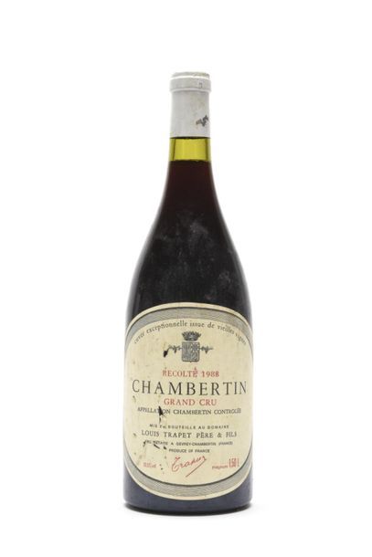null 1 Mag CHAMBERTIN (Grand Cru) "Cuvée exceptionnelle issue de vieilles vignes"...