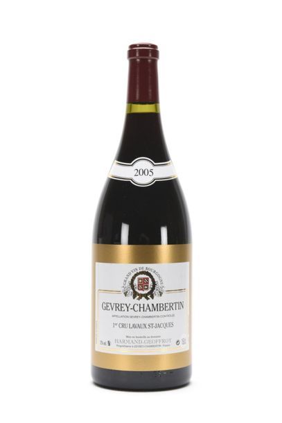 null 1 Mag GEVREY-CHAMBERTIN LAVAUX ST JACQUES (1er Cru) Harmand-Geoffroy 2005