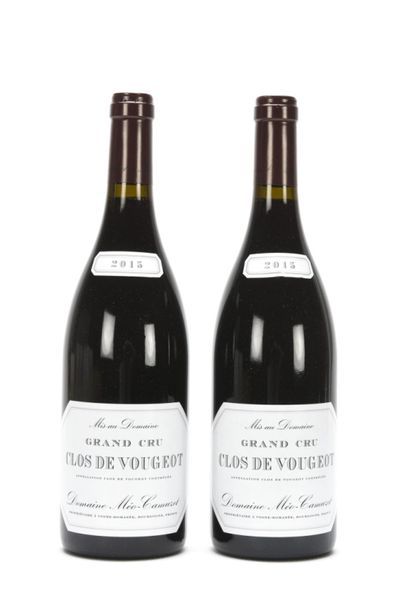 null 2 B CLOS DE VOUGEOT (Grand Cru) 1 clm. plissée Méo-Camuzet 2015