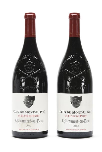 null 2 Mag CHÂTEAUNEUF DU PAPE CUVÉE DU PAPET Clos du Mont Olivet 2012