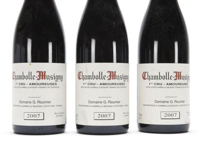 null 3 B CHAMBOLLE-MUSIGNY LES AMOUREUSES (1er Cru) 1 e.l.s. et 2 e.a. Georges Roumier...