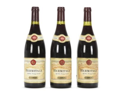 null 3 B HERMITAGE Rouge (e.l.s.) Guigal 1989