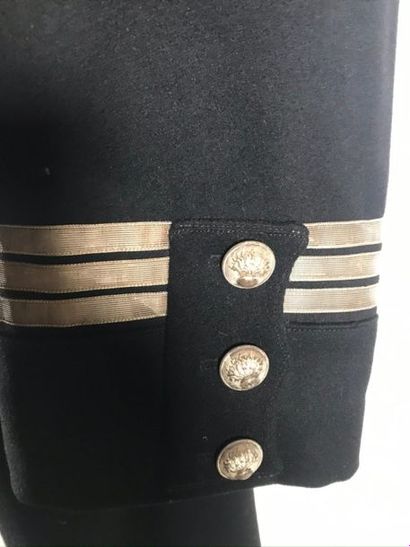 null Veste et épaulettes d'officier de gendarmerie avec LH