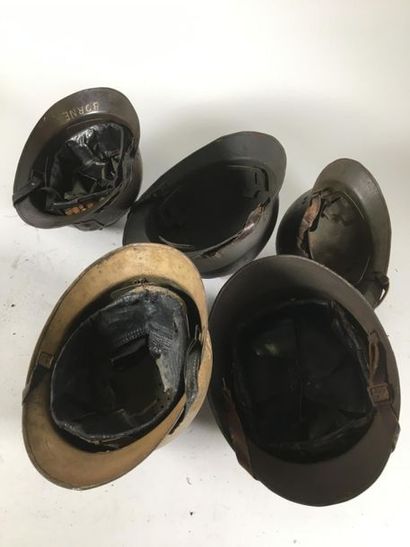 null 5 casques dont 3 avec leur intérieur