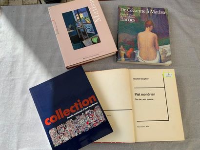 null Un ensemble de 4 livres d'art, dont : Mondrian, Matisse, etc..