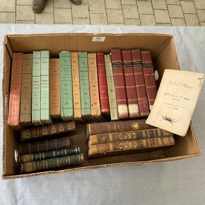 null [Franche-Comté] Un ensemble de 23 volumes XVIIIe, XIXe et XXe.