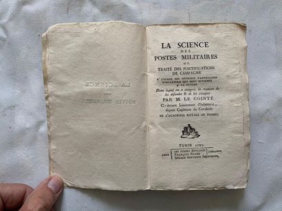 null LE COINTE [DE MARCILLAC (Jean-Louis)] : La Science des postes militaires, ou...