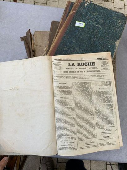 La Ruche, revue administrative agricole et...
