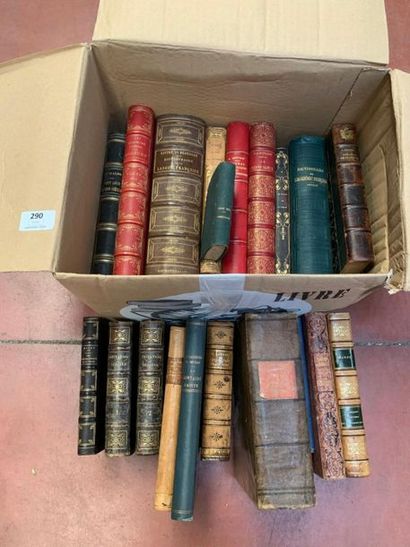 null Ensemble de 20 volumes reliés XIXe siècle