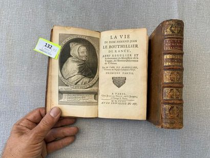 null Marsollier. Vie de Dom Armand-Jean Le Bouthillier de RANCE. 2 volumes reliés...
