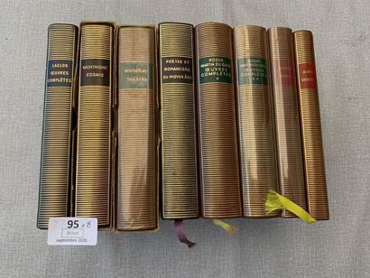 La Pléiade. 8 volumes, dont Giono et Did...