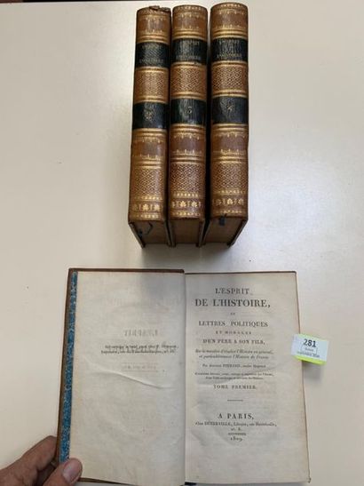 null Chateaubriand. Etudes et Discours historiques. 4 volumes reliés. 1831