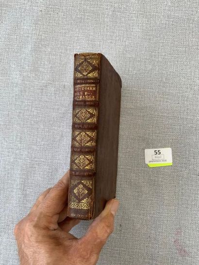 null Histoire des princes d'Orange de la maison de Nassau. 1 volume relié. 1693.