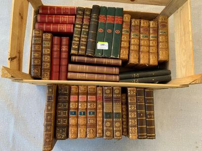 null Un ensemble de 35 volumes reliés XVIIIe/XIXe.