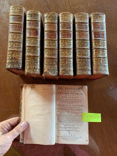 null Valmont de Bomare : dictionnaire raisonné universel d'histoire naturelle. 1776....