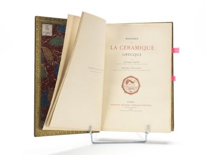 null RAYET (Olivier) & COLLIGNON (Maxime) : Histoire de la céramique grecque. Paris...