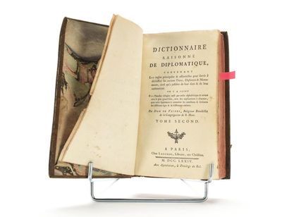 null VAINES (Jean-François de) : Dictionnaire raisonné de diplomatique, contenant...