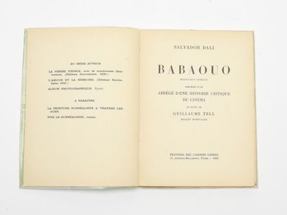 null DALI (Salvador) : Babaouo, c'est un film surréaliste. Scénario inédit précédé...