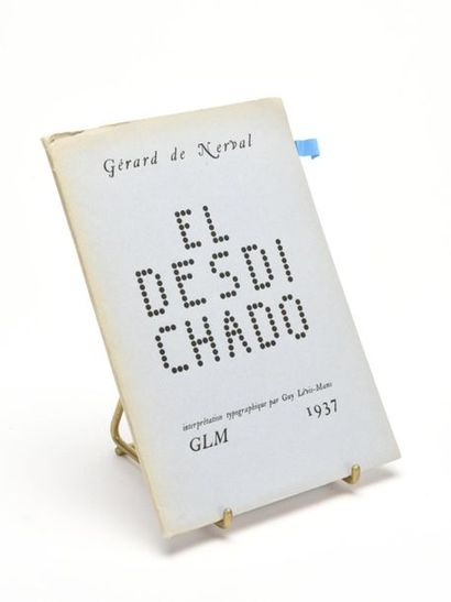 null NERVAL (Gérard de) - LEVIS-MANO (Guy) : El Desdichado. Interprétation typographique...