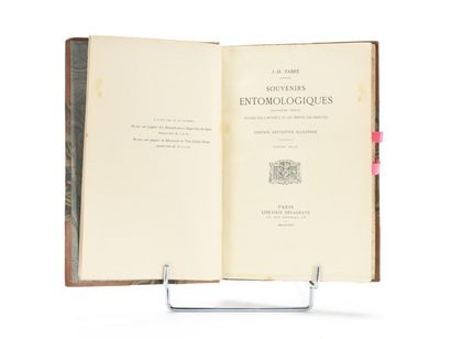 null FABRE (Jean-Henri): Entomological memories. Studies on the instinct and morals...