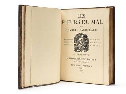 null BAUDELAIRE (Charles) : Les Fleurs du Mal. Illustrations dessinées et gravées...