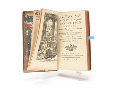 null PETRONE: [Satyricon] Latin Petronius and Francois; Full translation, according...