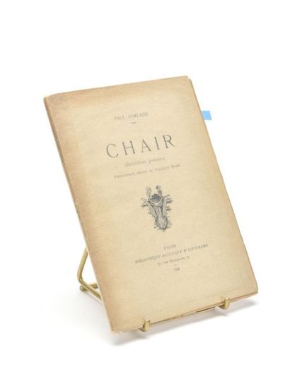 null VERLAINE (Paul) : Chair (dernières poésies). Paris, Bibliothèque artistique...
