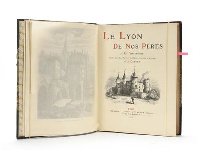 null VINGTRINIER (Emmanuel) : Le Lyon de nos pères. Illustré par Joannès DREVET....