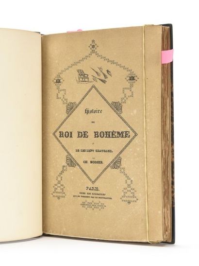 null NODIER (Charles) : Histoire du Roi de Bohème et de ses sept châteaux. Paris,...