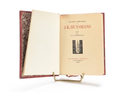 null HUYSMANS (Joris-Karl) : OEuvres complètes. Paris, Crès, 1928-1934. 18 tomes...