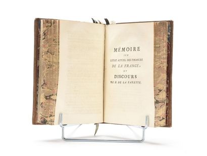 null [REVOLUTION] Recueil factice sur l'ASSEMBLEE des NOTABLES de 1787. Un volume...
