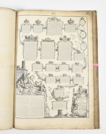 null BOUVIER (Jean-Jacques, dit LIONNOIS) : Tables historiques, génealogiques et...